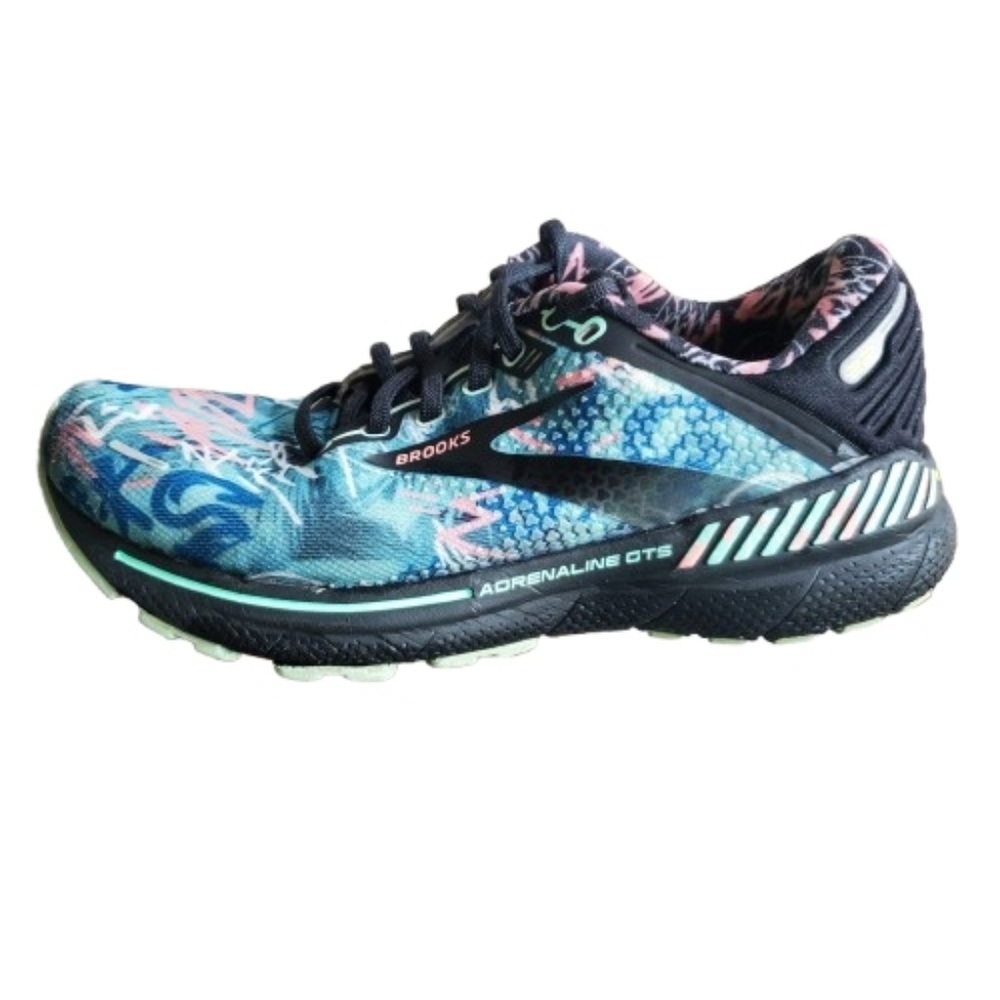 Brooks Women's Adrenaline GTS 22 Running Shoes - Sz 7.5 Womens Flamingo Tropical
